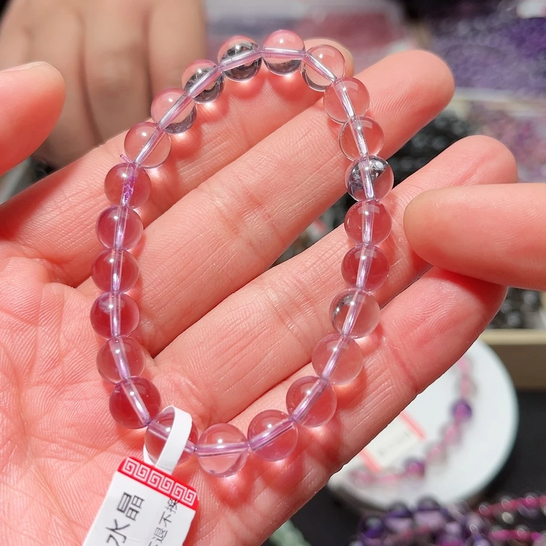 水晶手链未镶嵌剧**贝玻利维亚8mm