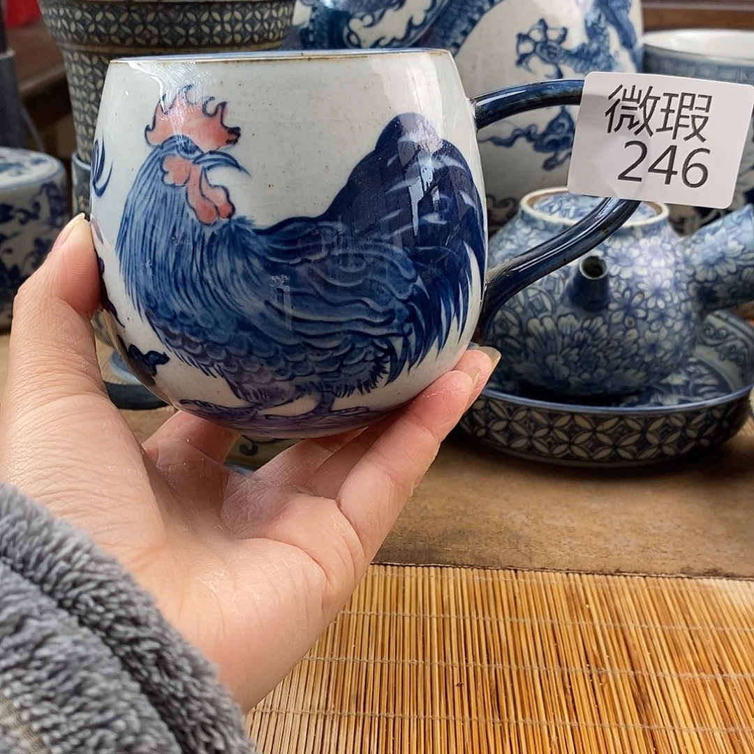 手工手绘青花陶瓷