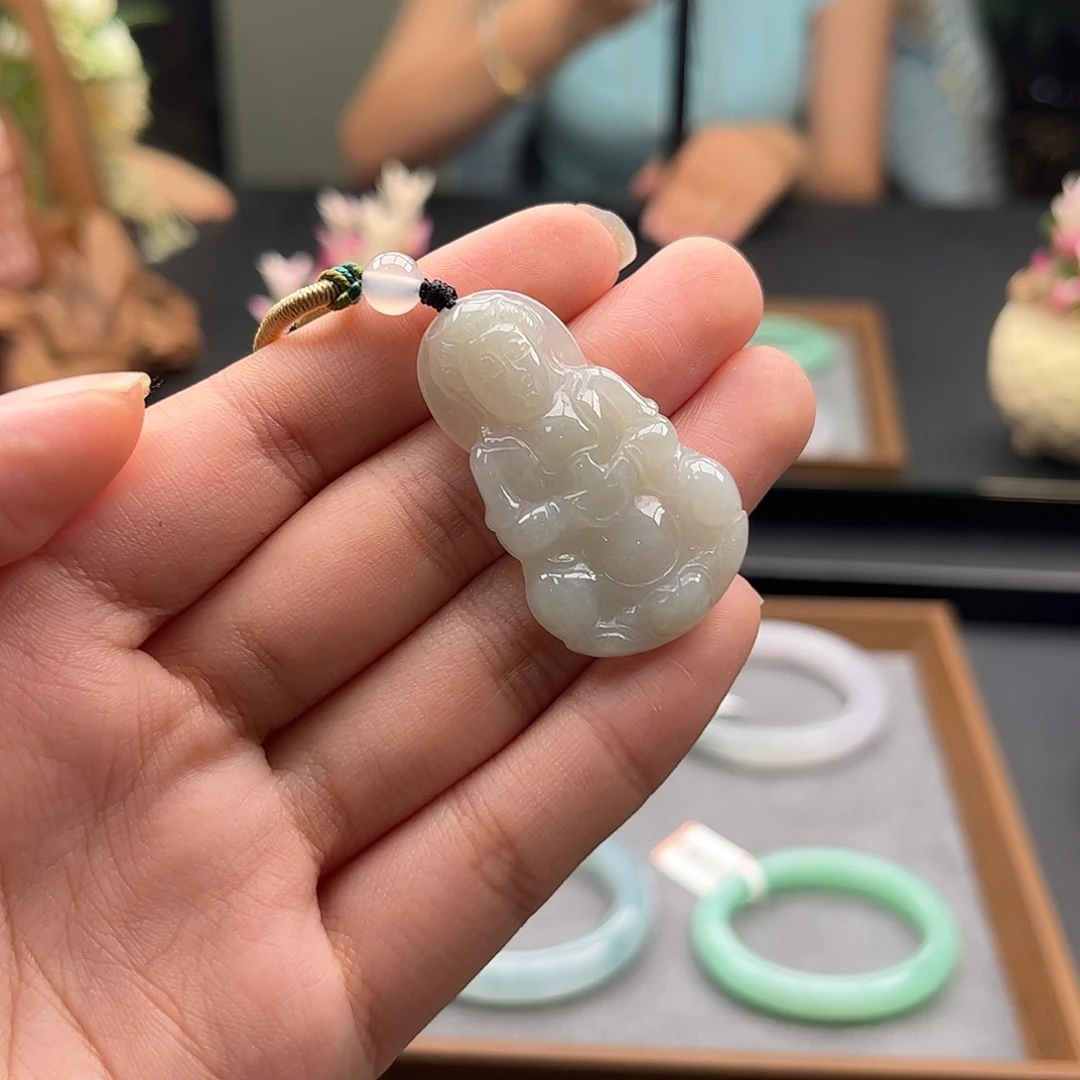 古***风翡翠未镶嵌手镯手镯