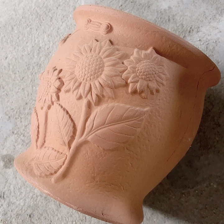 ，紫砂花盆口20口20