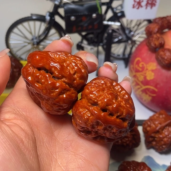 吊坠文玩核桃蛤蟆头40尺