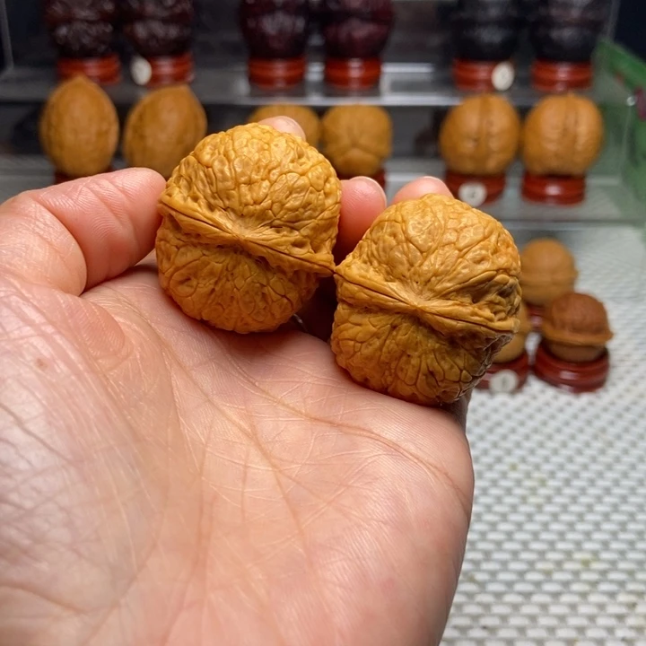 把件文玩核桃20金馒头
