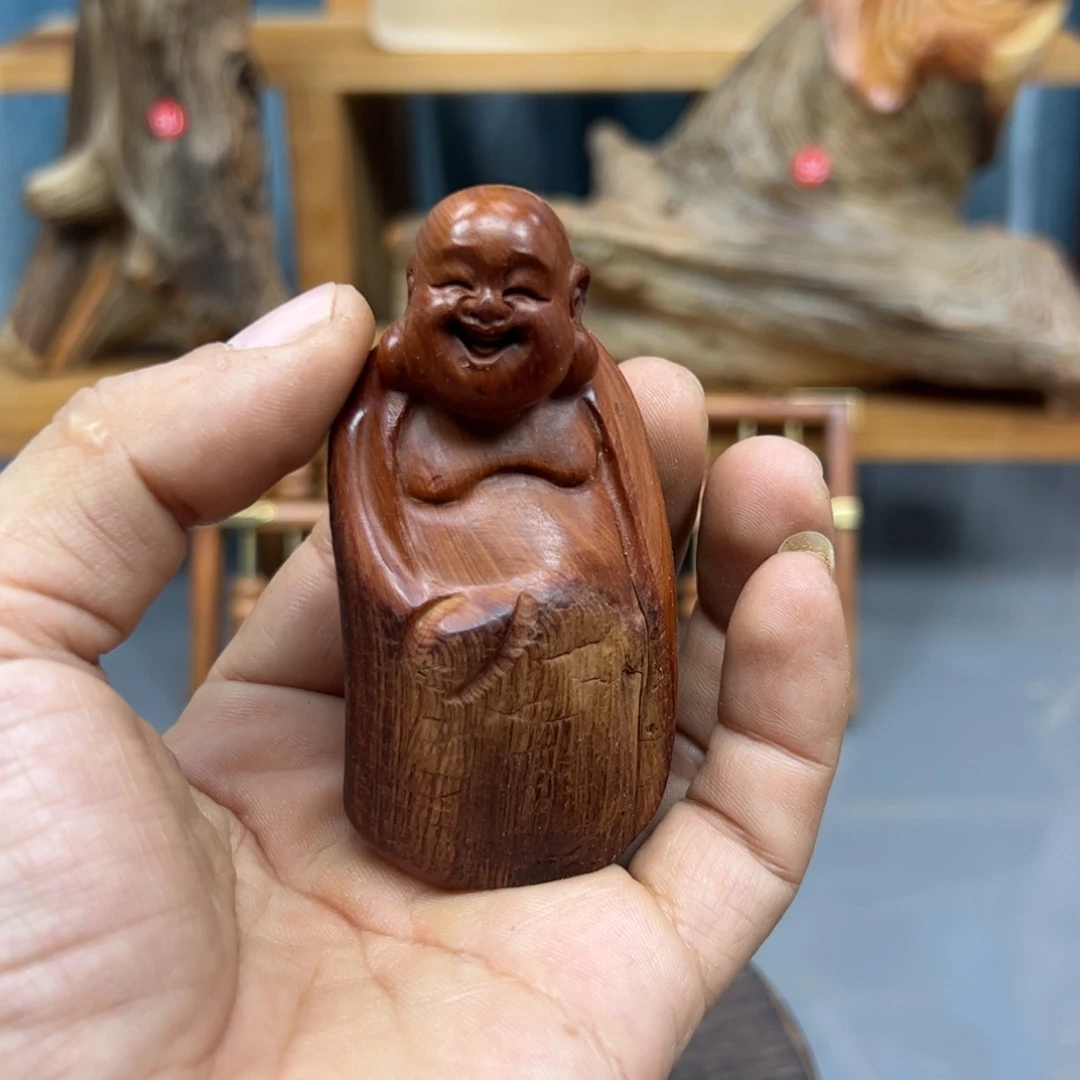 北***司木崖柏木摆件手把件