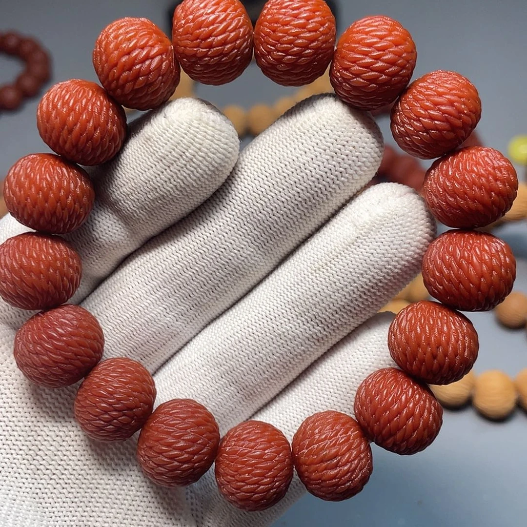 猴头核桃手串龙麟15