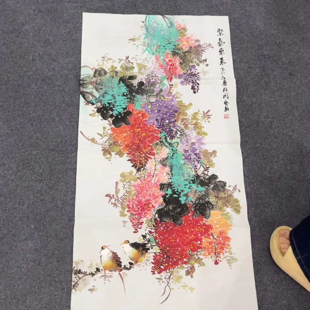 国画LD国画单幅任发