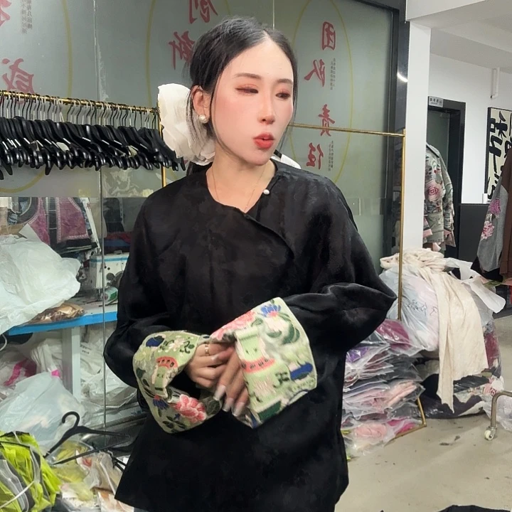 新中式上衣80-125斤