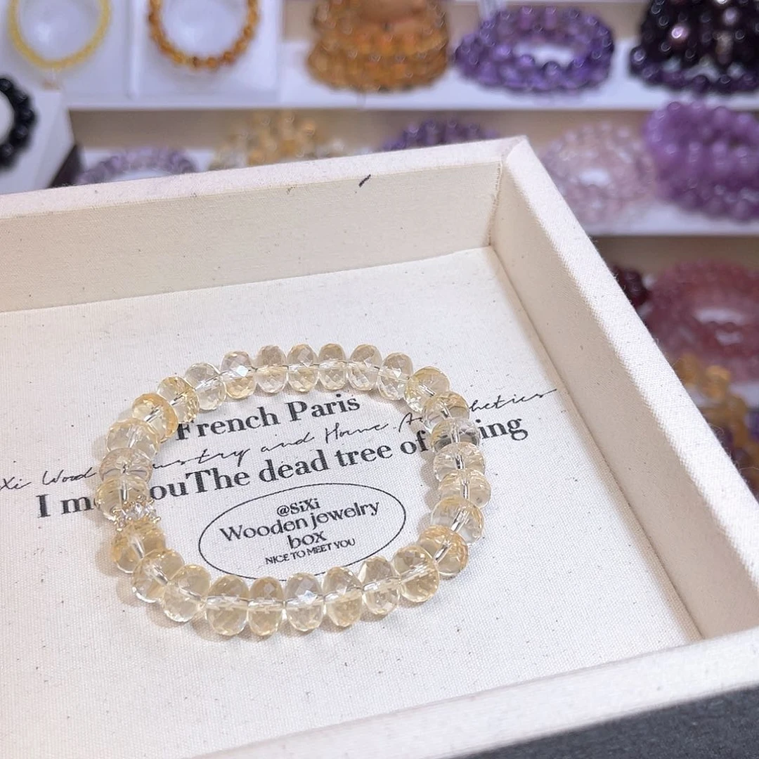 水晶手串未镶嵌一****儿天然水晶