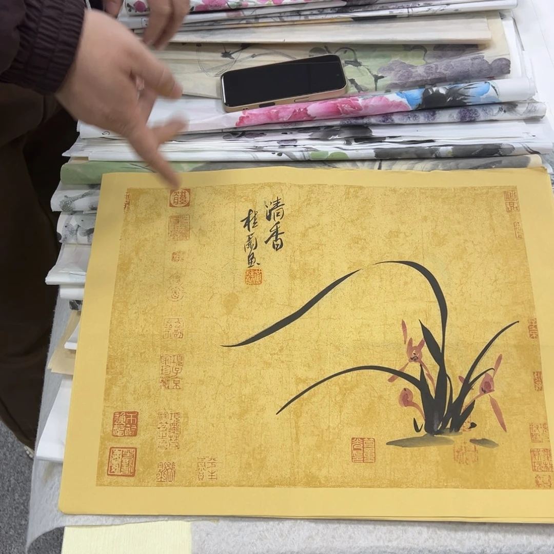 国画国画纯手绘作品