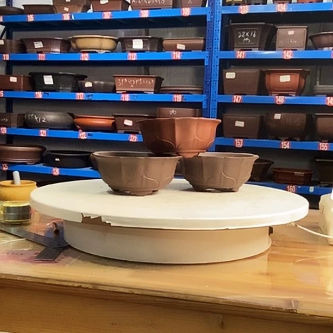 紫砂花盆宜兴紫砂工艺品