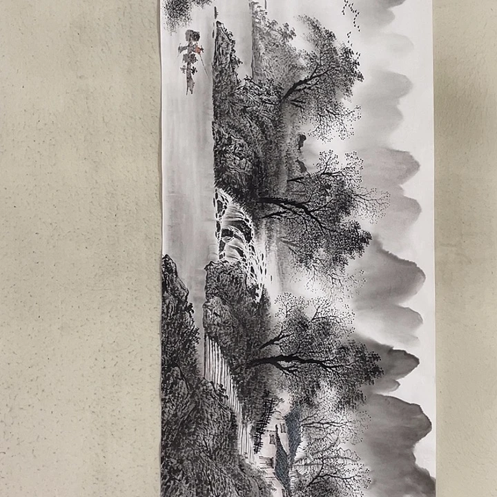 国画国画作品集的故事