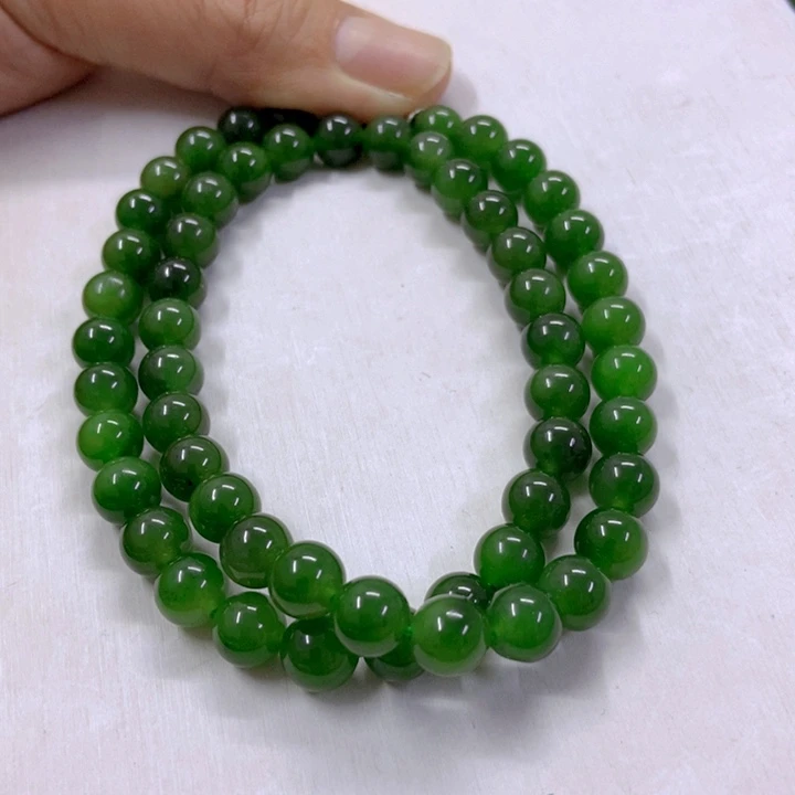 【闪购商品】和田玉（碧玉）颈饰未镶嵌11