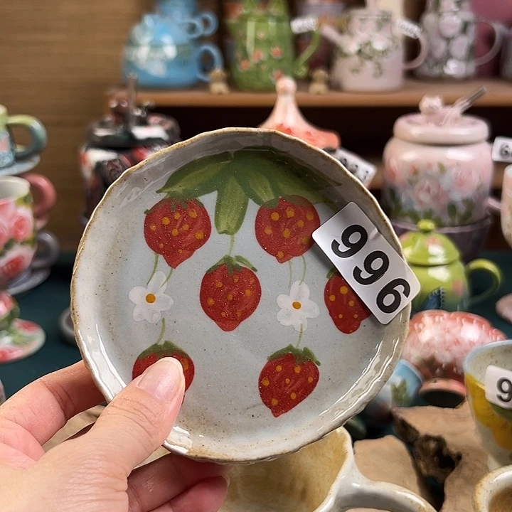 景德镇陶瓷手绘作品996