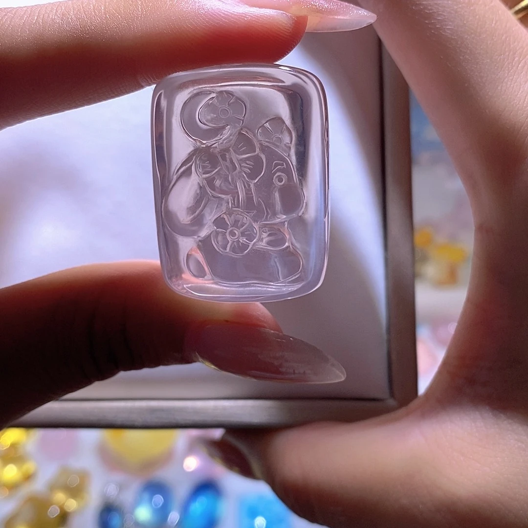 未镶嵌水晶珠宝半成品水晶
