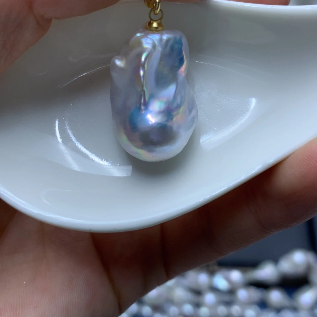 未镶嵌其他淡水珍珠