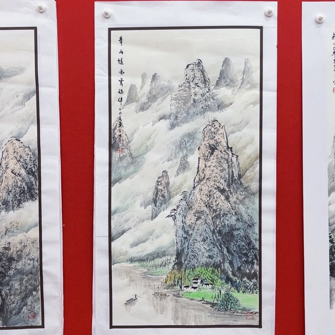 国画夏玉忠老师100.50绘画