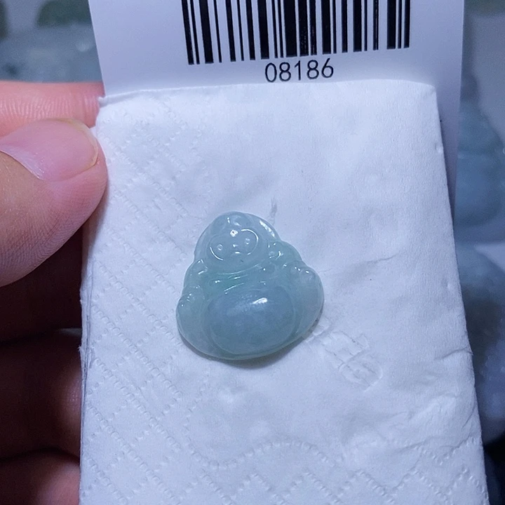 翡翠未镶嵌颈饰天光墟翡翠市场现金代购