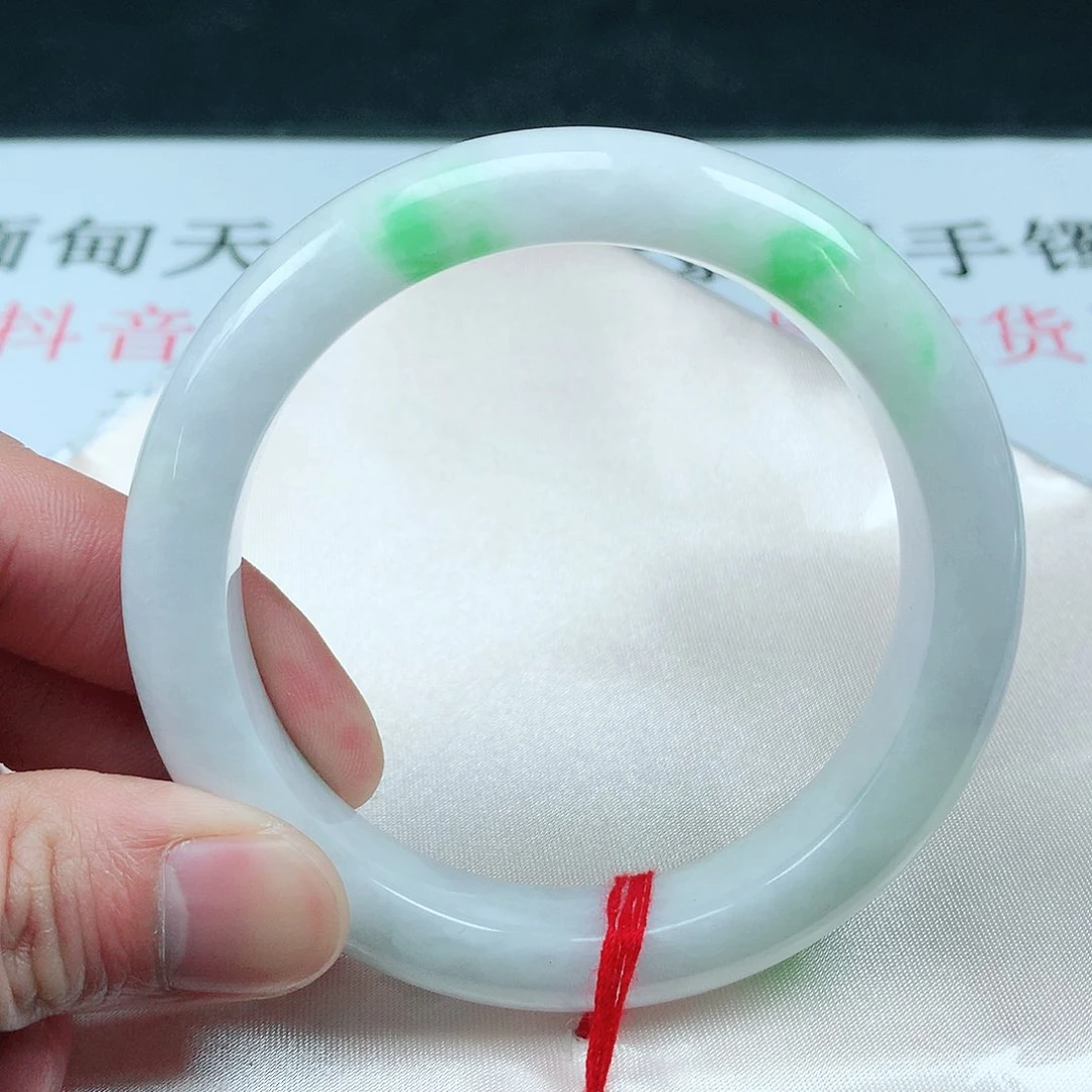 翡翠手镯未镶嵌圈59