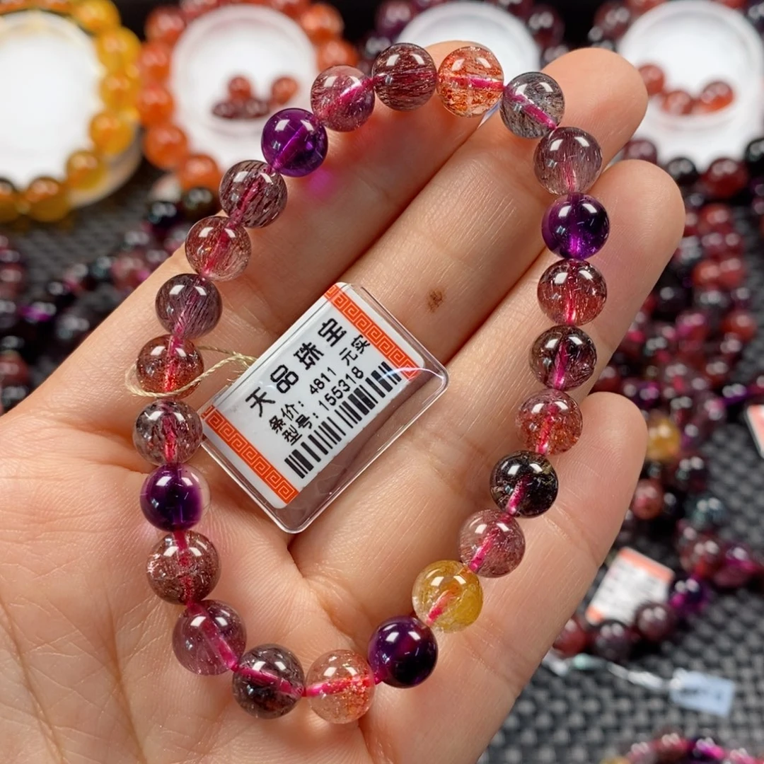 水晶毕业仙女超七手链：155318未镶嵌