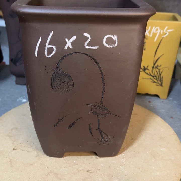 紫砂花盆宜兴紫砂