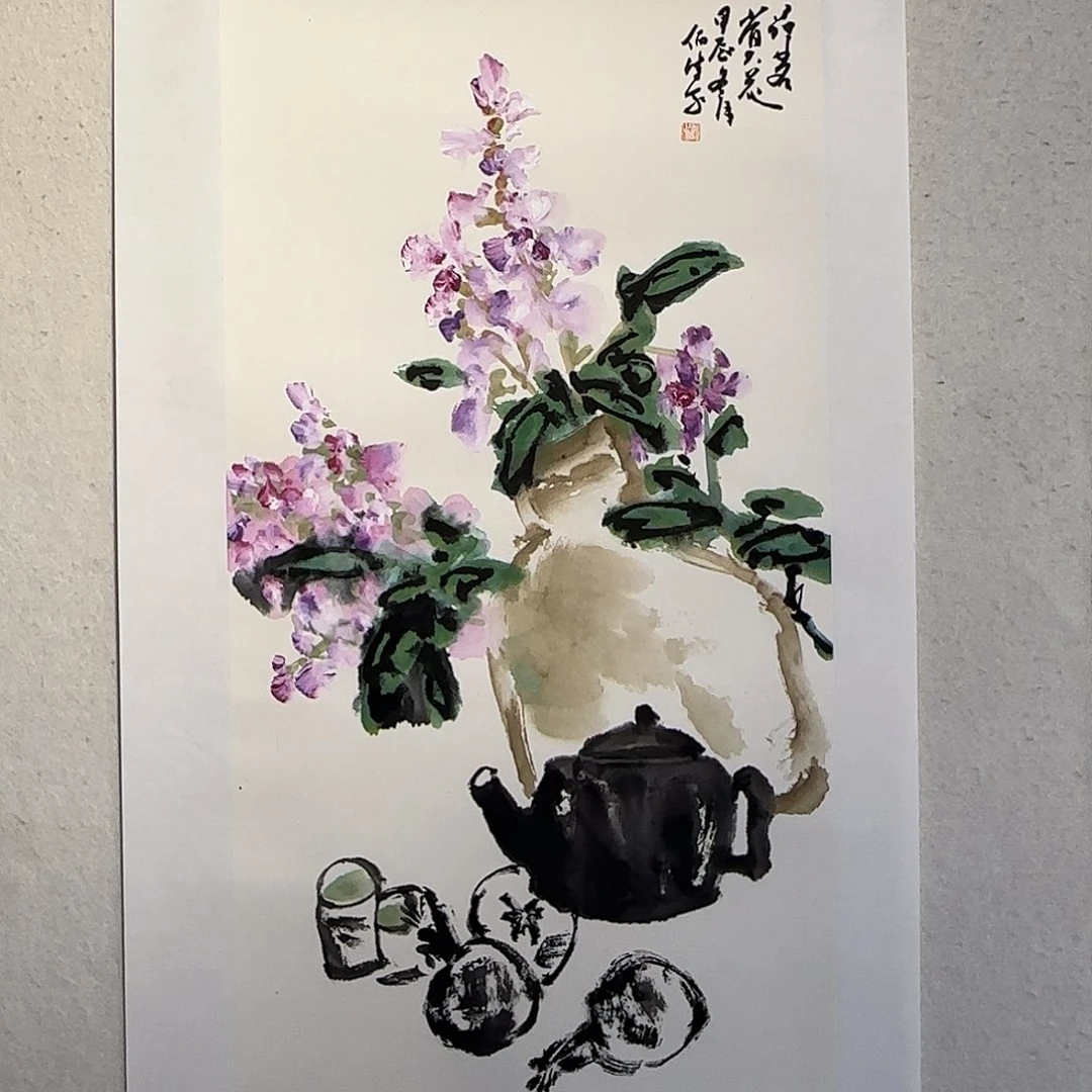 国画老师精品作品欣赏