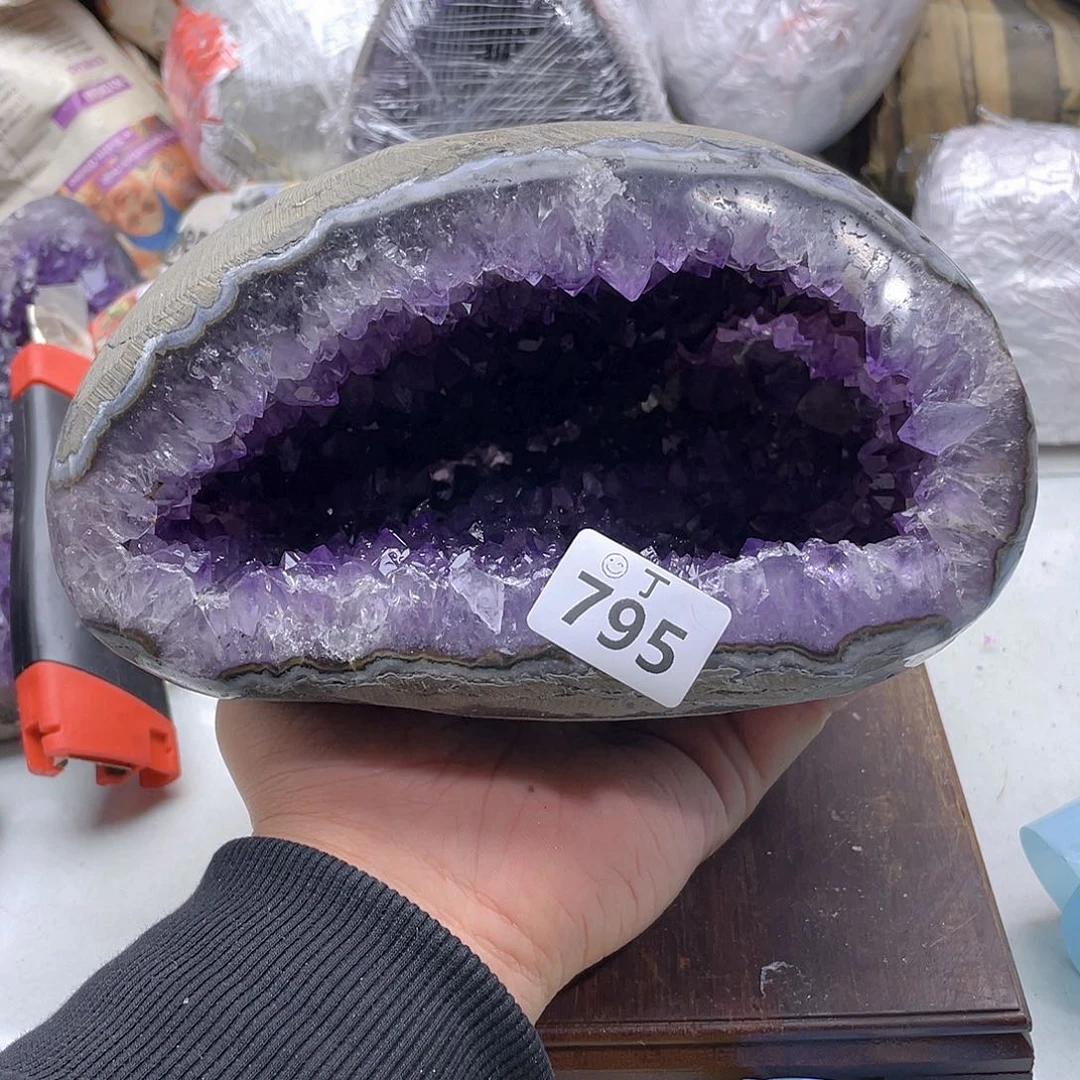 紫晶大型摆件（非配饰）未镶嵌