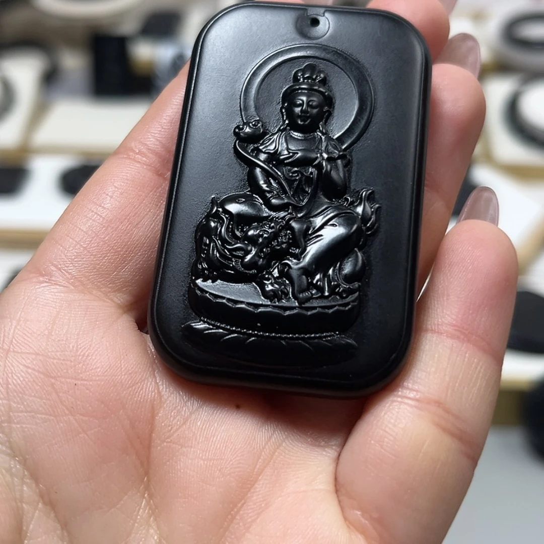 【闪购商品】和田玉（墨玉）吊坠(不含链)未镶嵌用****9珠宝级