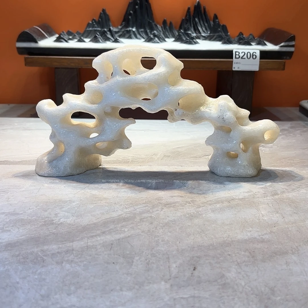 摆件歘灵璧石奇石摆件