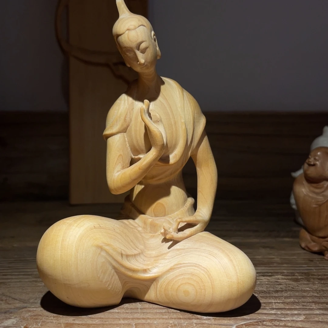 木质黄杨木工艺品摆件