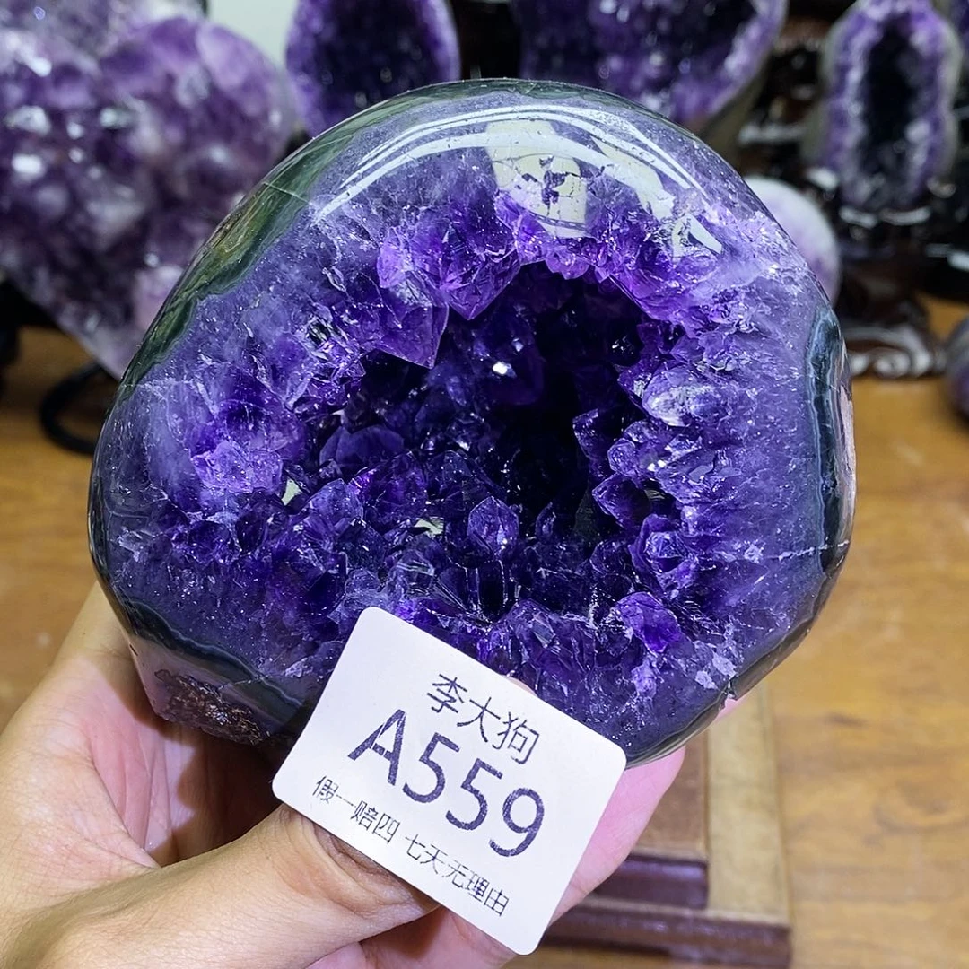 未镶嵌大型摆件（非配饰）紫晶
