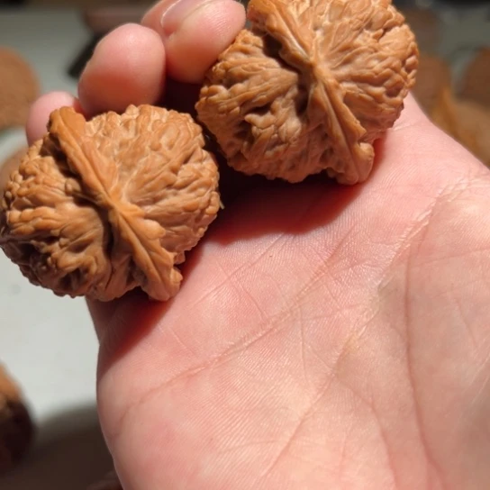 ****吊坠文玩核桃白狮子