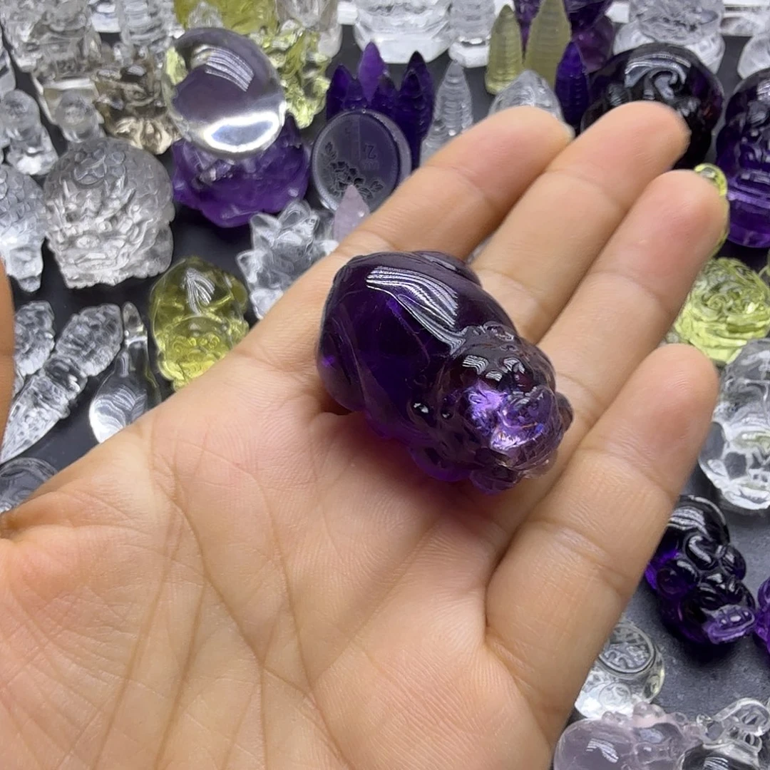 爱***新未镶嵌吊坠(不含链)水晶