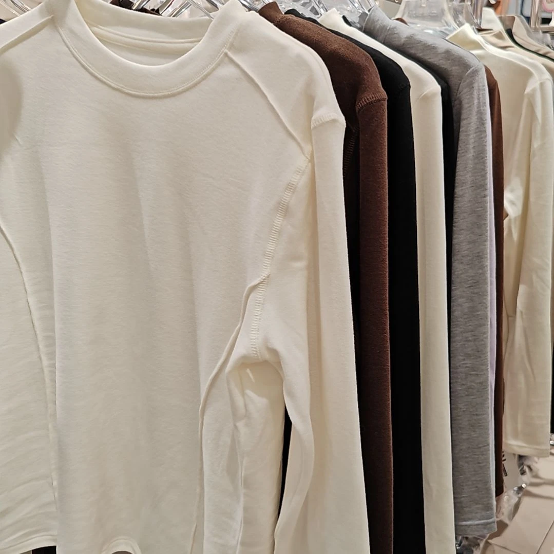 布艺铁合金磨毛打底衫不退不换