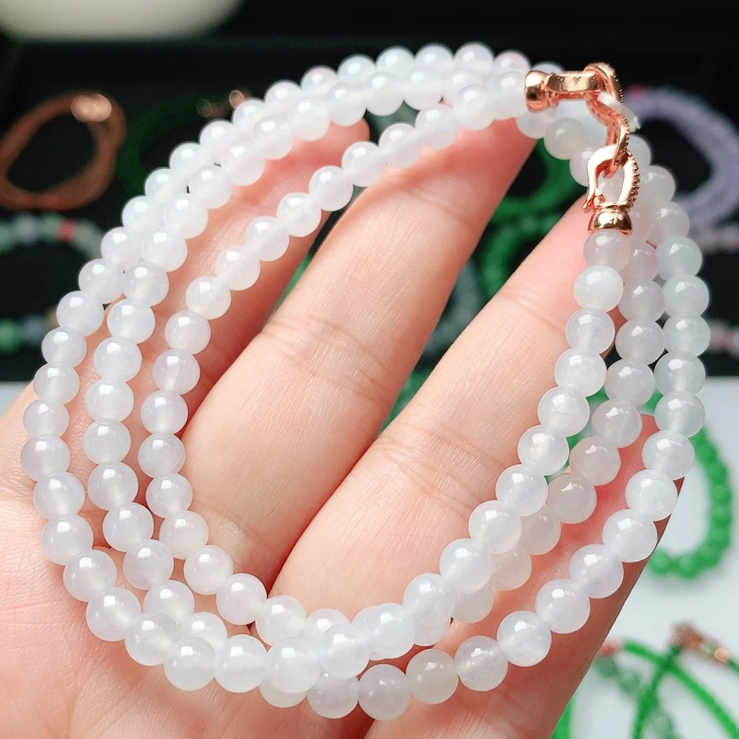 翡翠未镶嵌手链翡翠
