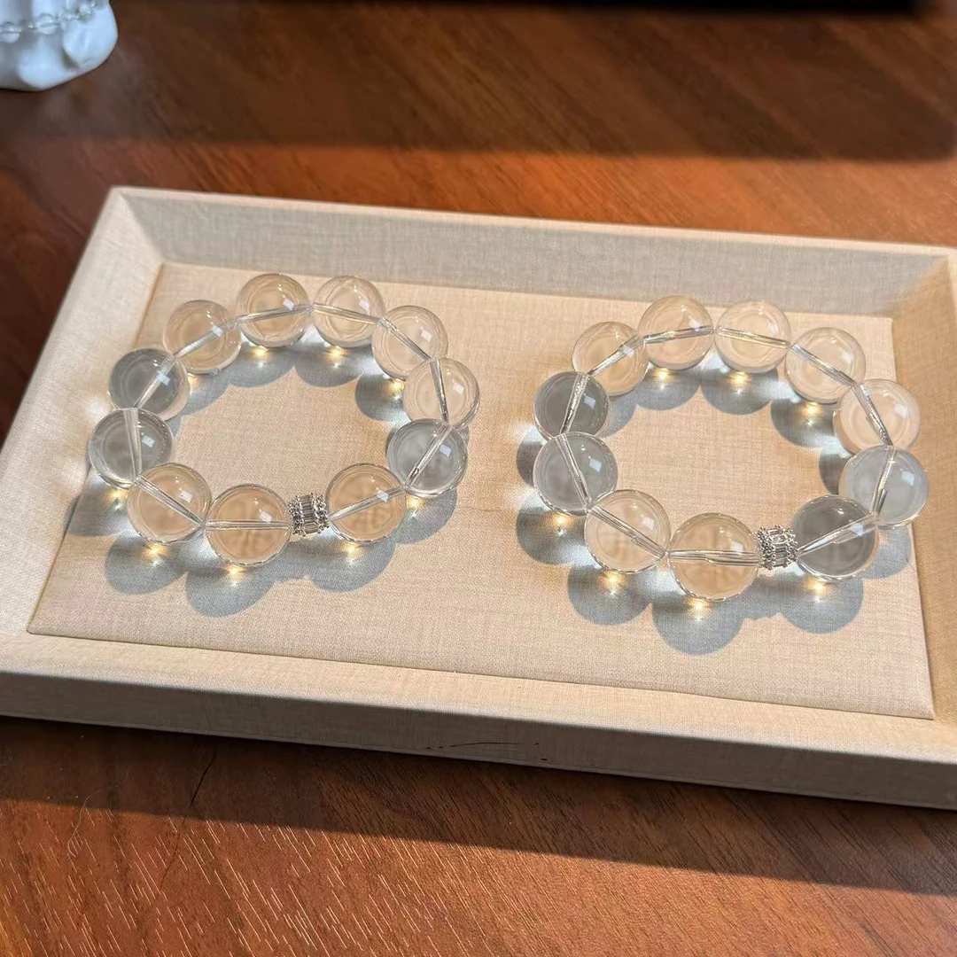 白水晶手串手链 颜色微差多样性发其一ZDD537