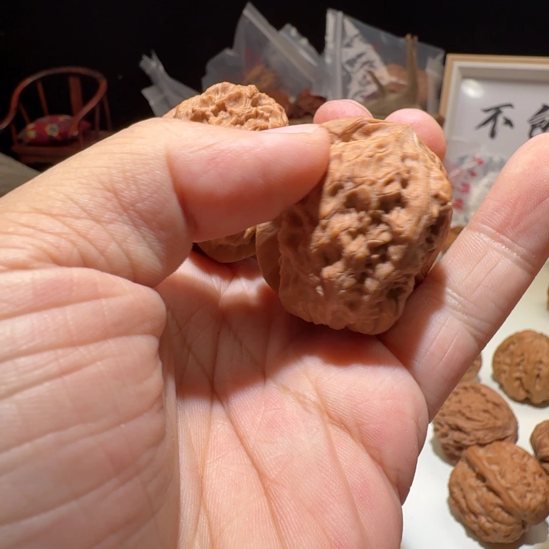 文玩核桃把件1*原树野将军