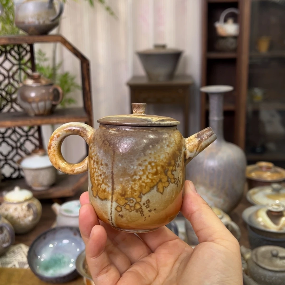 58中白壶福利柴烧