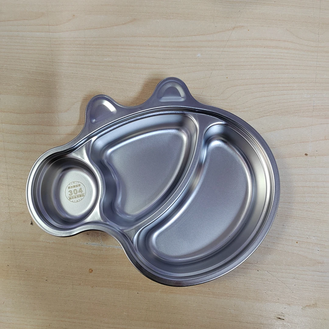 儿童餐盘（拍一发二，个别轻微划痕）