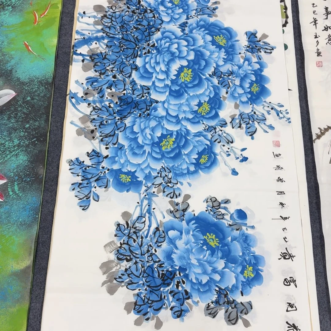 国画140×70画画画画