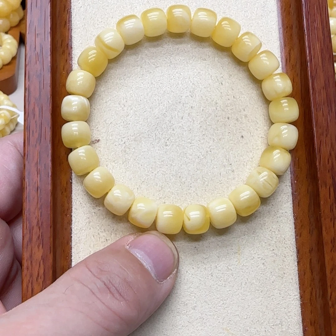 蜜蜡未镶嵌手串蜜蜡手串