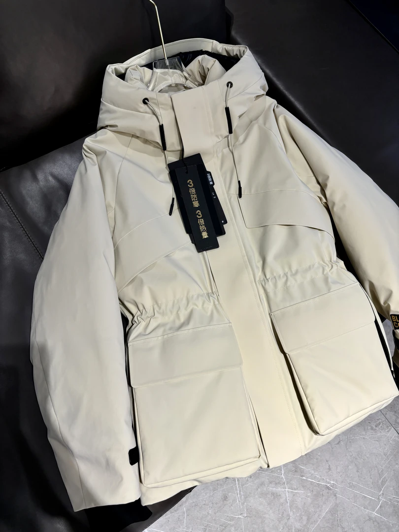 【全新风壳4.0】鹅绒服2025年新款冲锋衣修身防风保暖外套8607