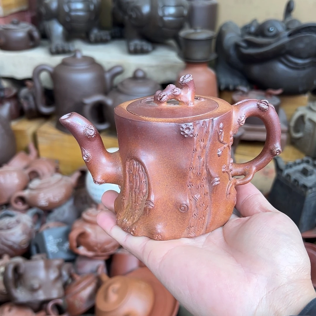 紫砂茶壶原矿紫砂