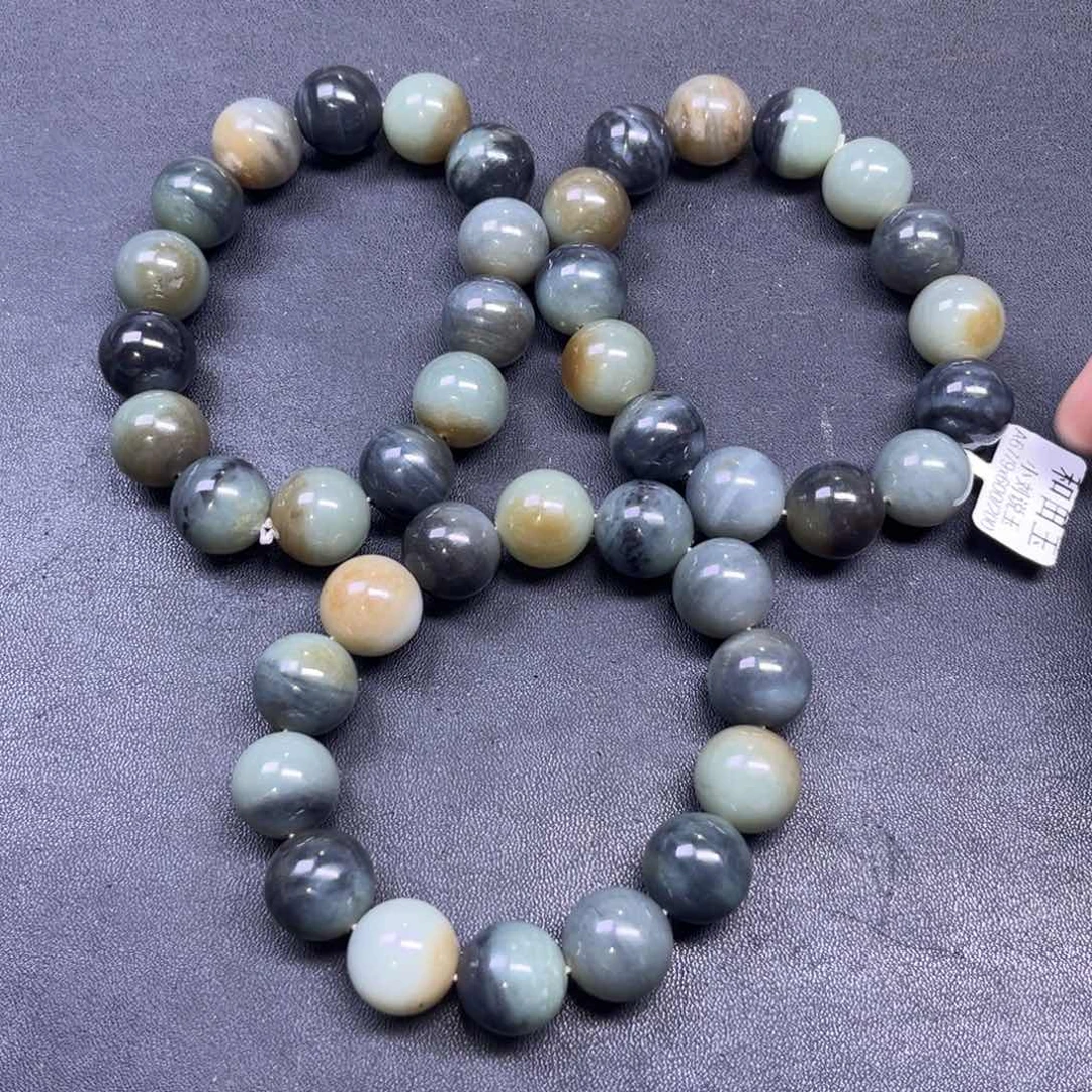 和田玉手链未镶嵌多样性拍一发一新疆楼兰卡16货头