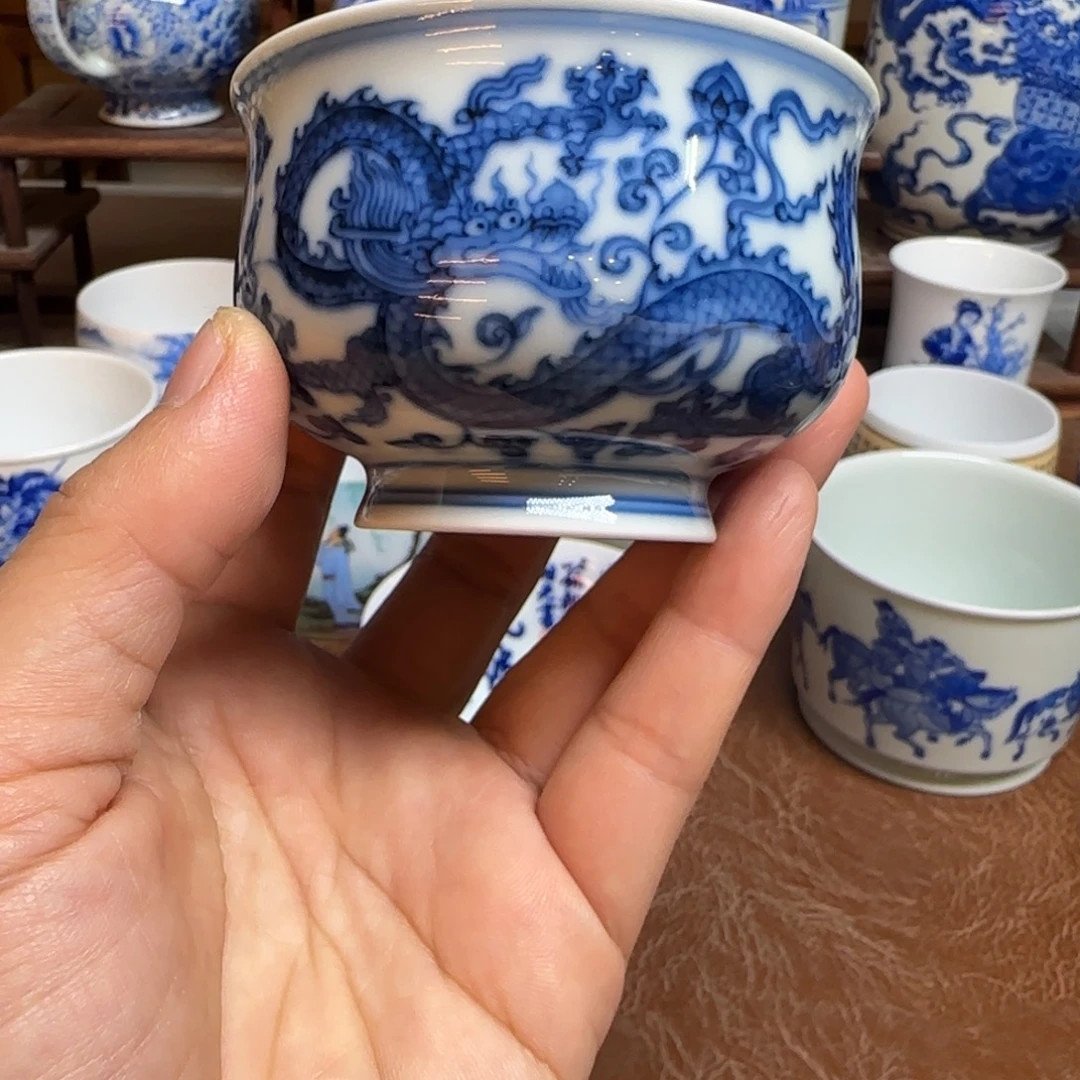 陶摆件今天晚上的月亮好美
