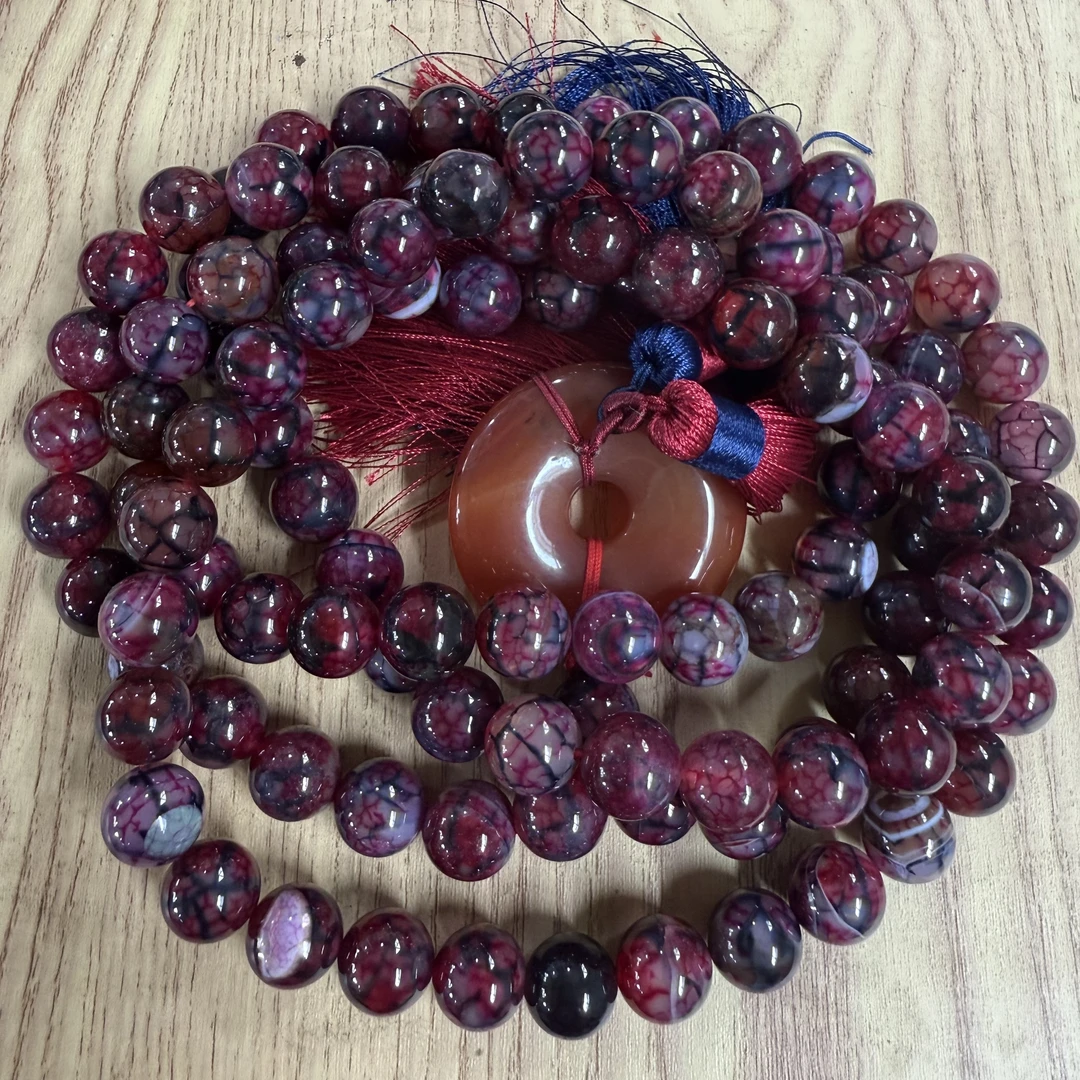 精品血胆金莲项链丫9904