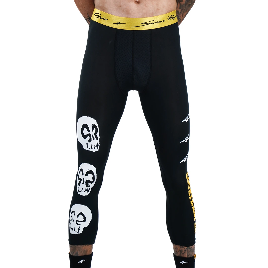 SPO COURTREAPER 7分紧身裤黑色 黑色