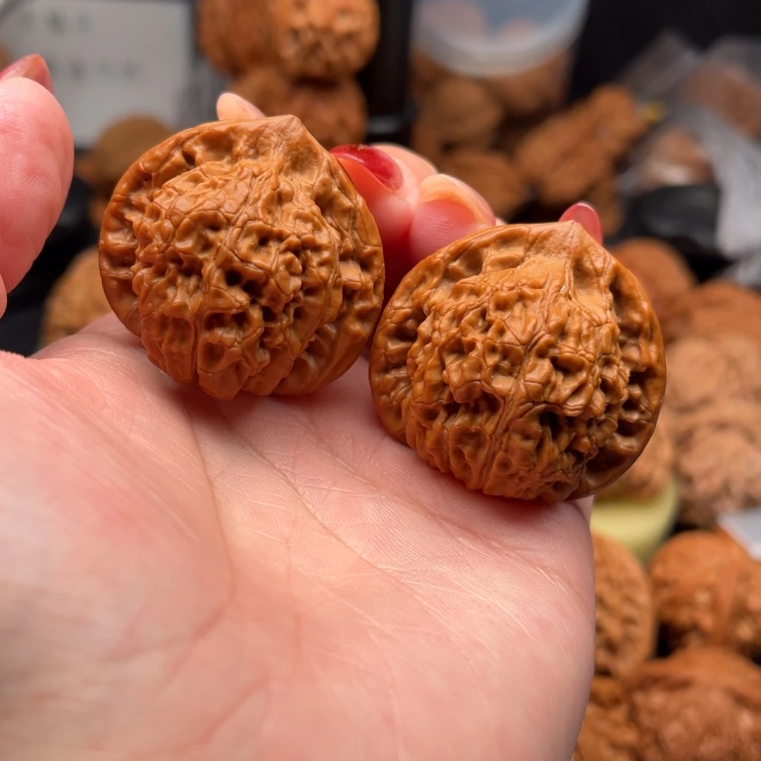 核桃把件官帽37全