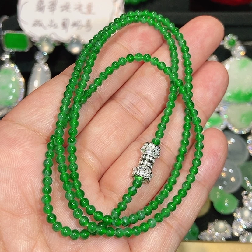 【闪购商品】颈饰未镶嵌翡翠天然翡翠