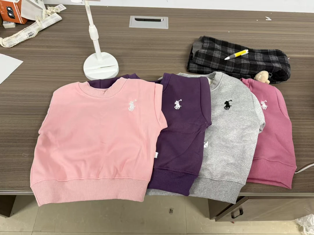 【加厚加绒】秋冬季休闲针织套头童装卡通动漫男童女刺绣卫衣