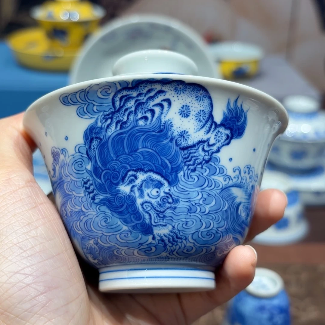 瓷片景德镇纯手工手绘