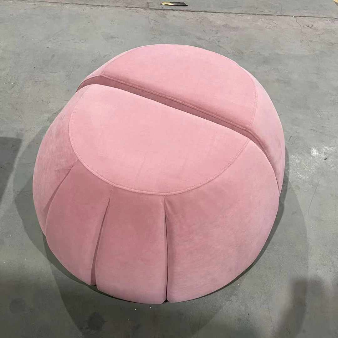 C408凳子休闲椅子床尾凳粉色换鞋凳儿童座凳（90*32）